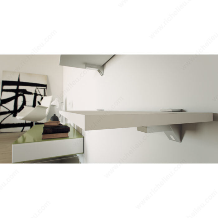 Kalabrone Glass and Wood Wall Shelf Support